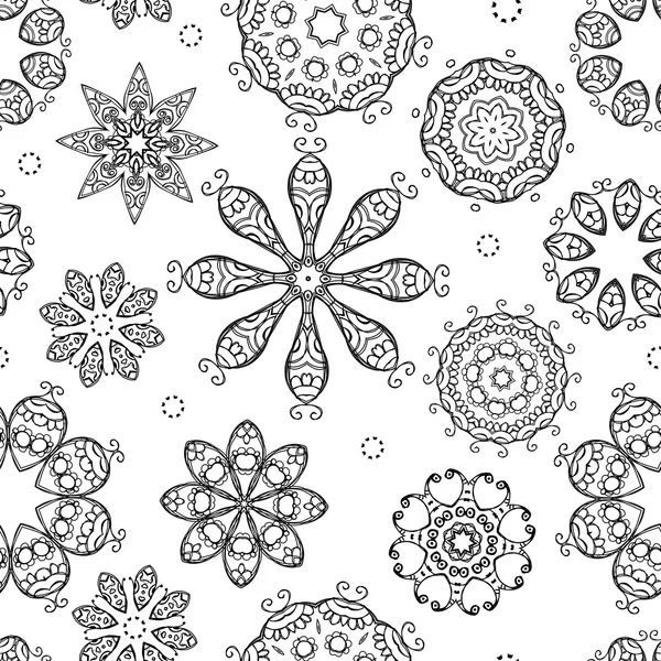 Vintage seamless pattern for your design — Stok Vektör