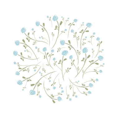 Bahar tasarımınız için çerçeve çiçek