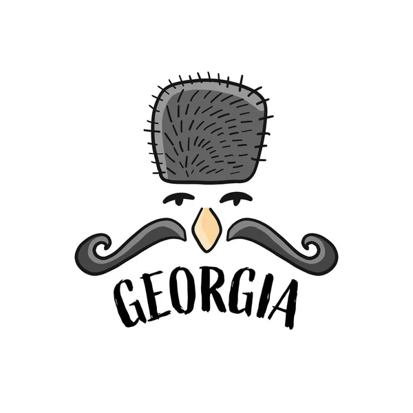 Georgia Country Logo pour votre design — Image vectorielle