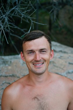 Genç çıplak erkekler