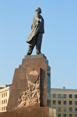kharkov, lenin heykeli