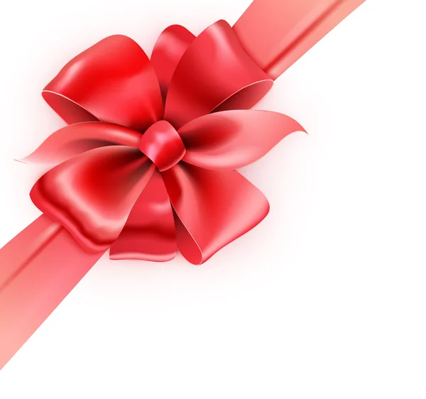 Red bow — Stock Photo, Image