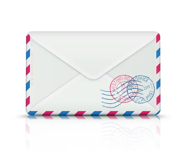 Airmail post envelope — Stock Photo, Image