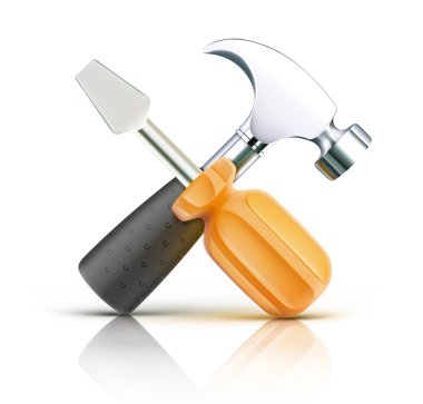 iş aracı simgesini