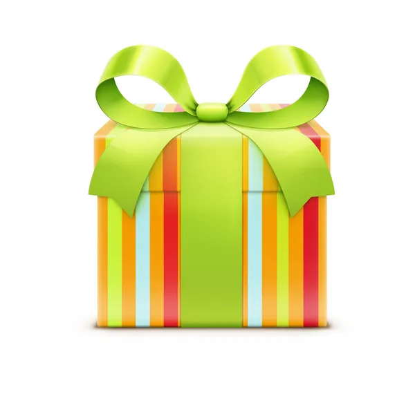 Caja de regalo — Vector de stock