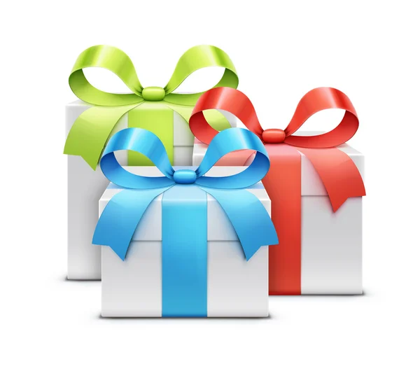 Cajas de regalo — Vector de stock