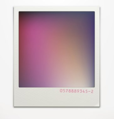 Polaroid fotoğraf çerçevesi