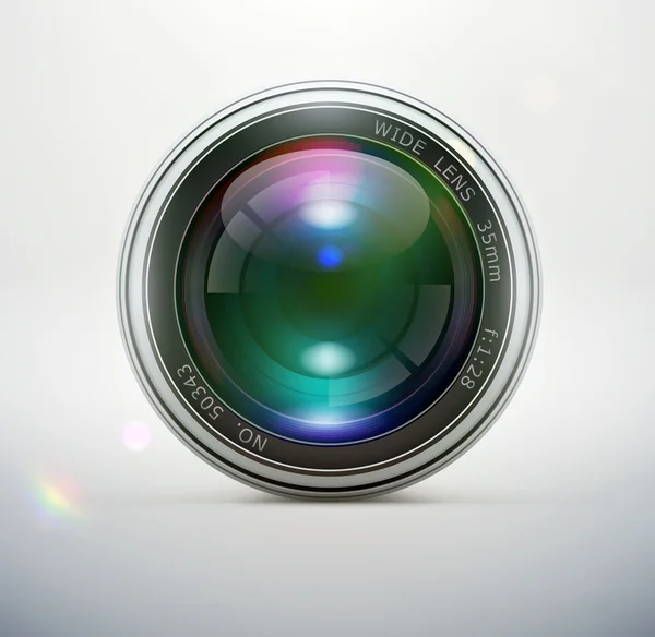 Obiettivo della fotocamera — Foto Stock