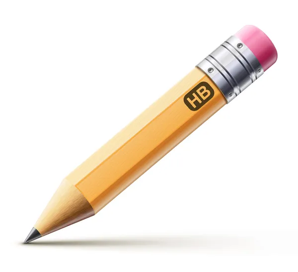 Yellow pencil — Stock Photo, Image