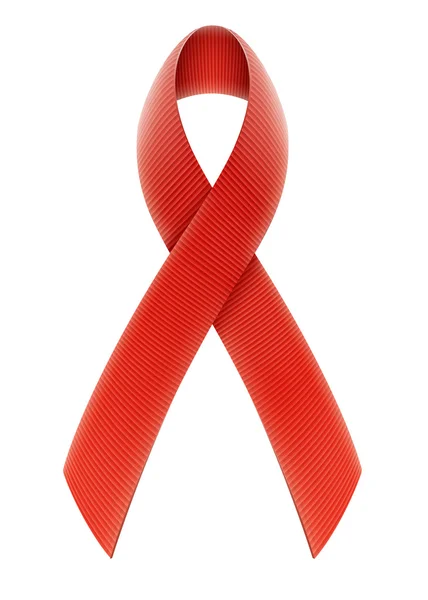 Red ribbon — Stock Vector