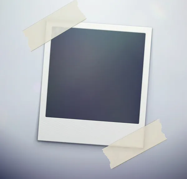 Polaroid photo frame — Stock Vector