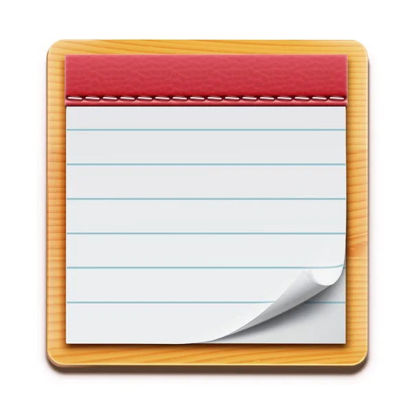 Notepad — Stock Vector
