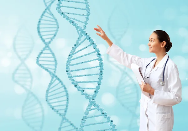 Afbeelding van de DNA-streng — Stockfoto