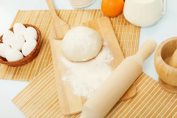 Verschillende producten te maken brood — Stockfoto