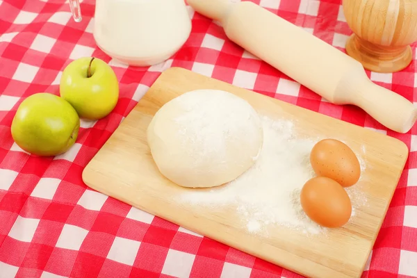 Different products to make bread — Stock Photo, Image