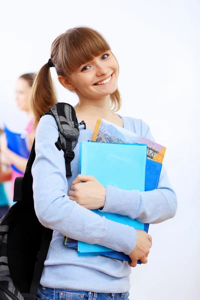 Student mit Büchern — Stockfoto