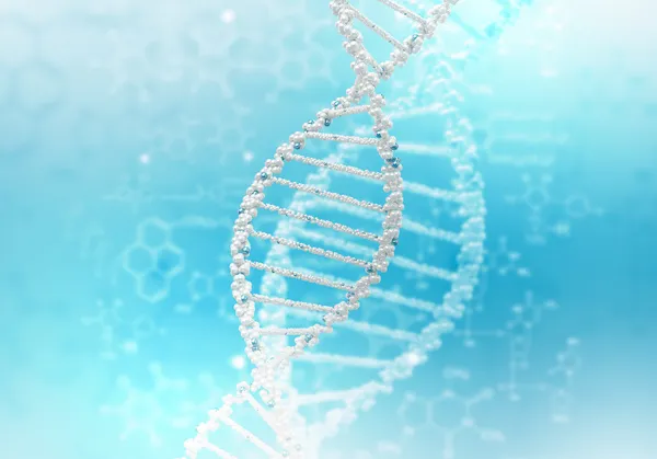 DNA strand illustration — Stock Photo, Image