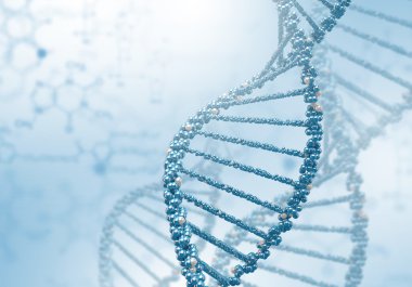 DNA ipliği illüstrasyonu