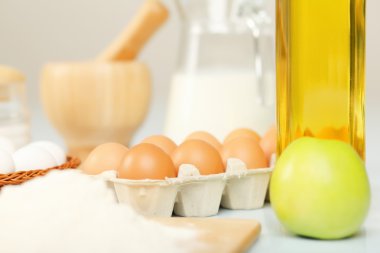 yapmak için farklı ürünler ekmek