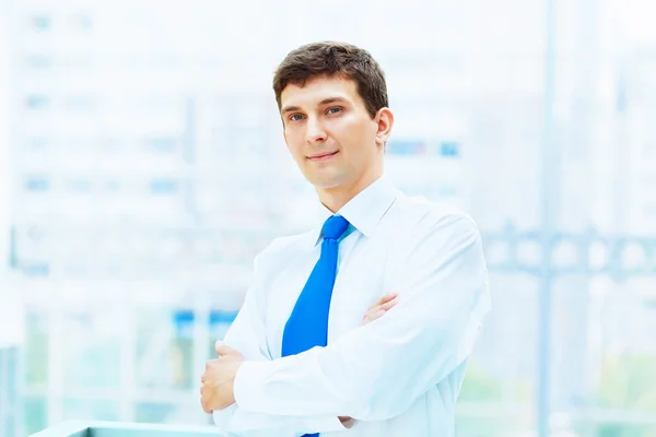 Retrato de um homem de negócios... — Fotografia de Stock