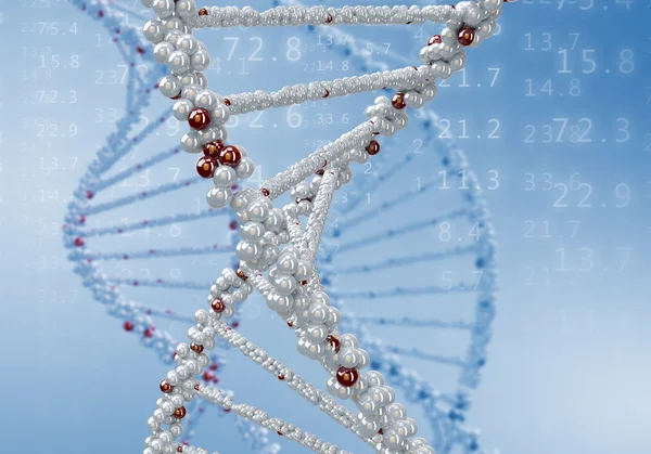 DNA-säikeiskuva — kuvapankkivalokuva