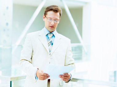 Bir iş adamının portresi...