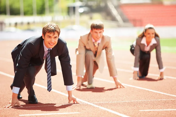 Competencia empresarial — Foto de Stock