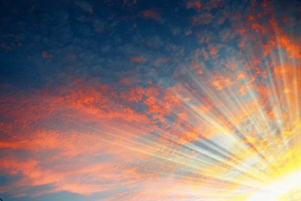 Zonsondergang. — Stockfoto