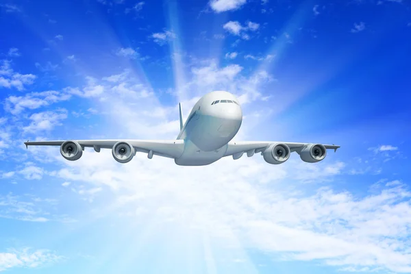 Large passenger airplane — Stock Photo, Image