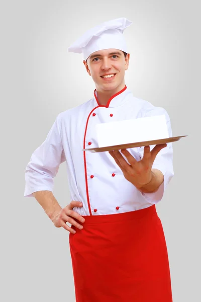 Portrait of a cook — Stock Photo, Image