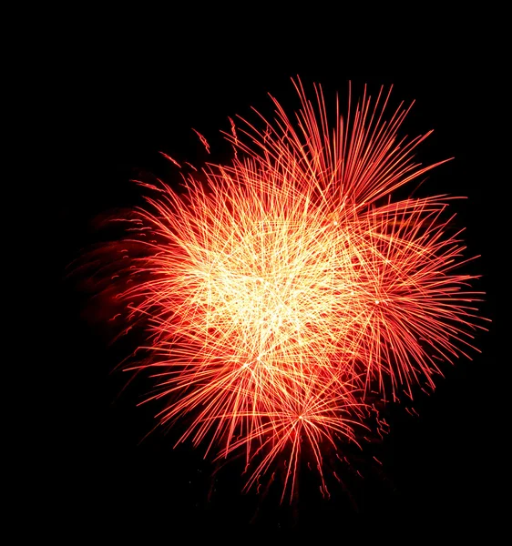 Brightly colorful fireworks — Stock Photo, Image