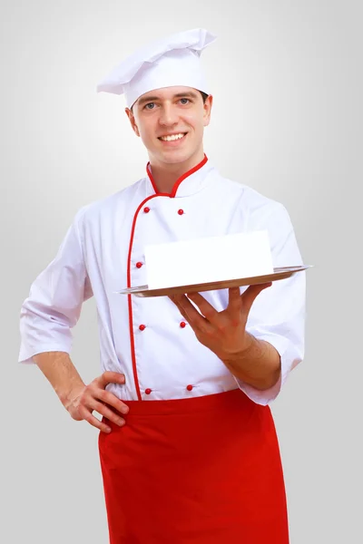 Portrait of a cook — Stock Photo, Image