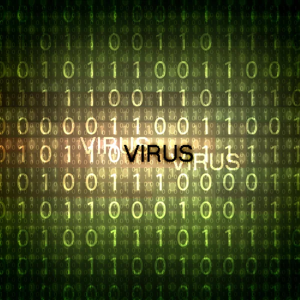 Wirus komputerowy symbol — Zdjęcie stockowe