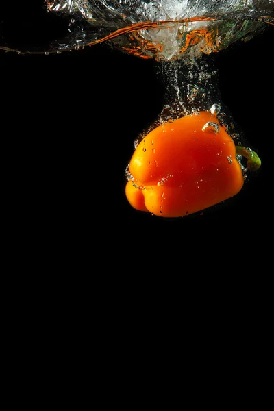 Zoete oranje peper — Stockfoto