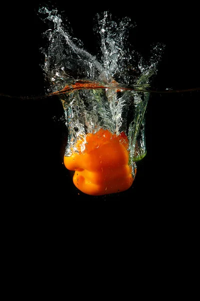 Zoete oranje peper — Stockfoto