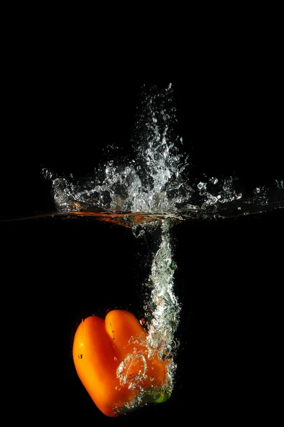 Zoete oranje peper — Stockfoto