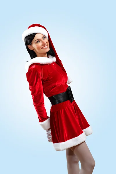 Pretty santa girl — Stock Photo, Image