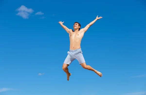 Alla spiaggia — Foto Stock