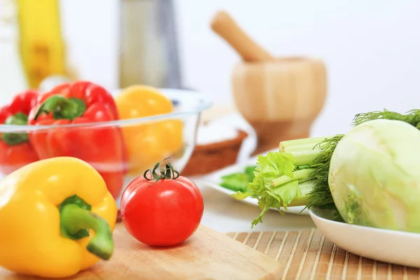 Alimentos frescos y saludables —  Fotos de Stock