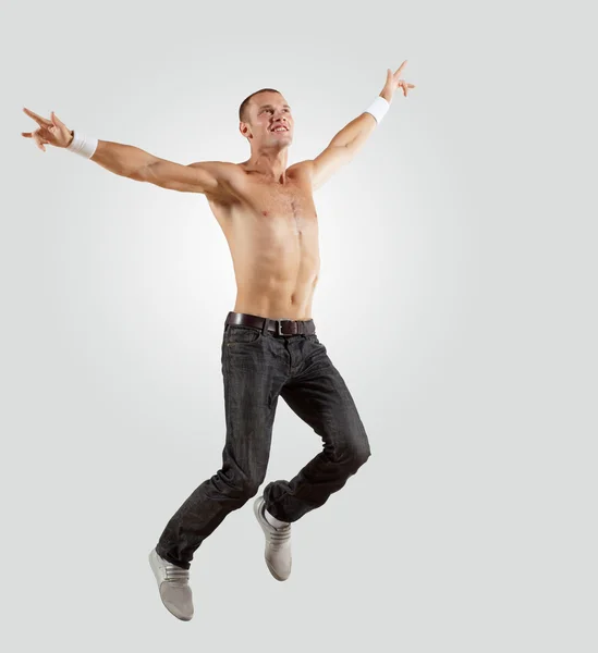 Dançarino estilo moderno posando — Fotografia de Stock