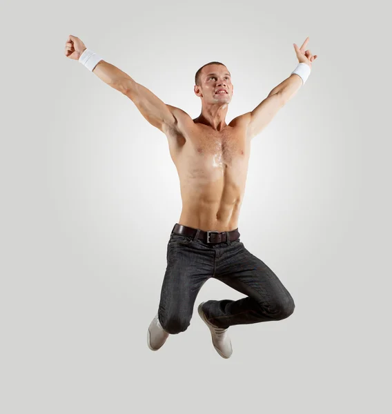 현대적 인 스타일의 댄서 포즈 — 스톡 사진