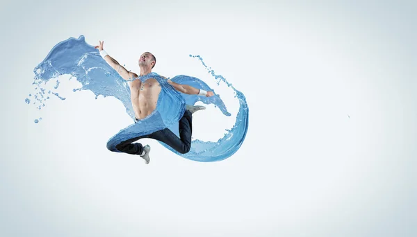 Modern style dancer posing — Stock Photo, Image