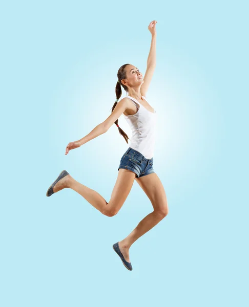 Modern style dancer posing Stock Picture