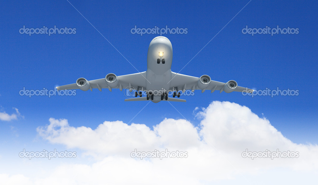 Large passenger airplane