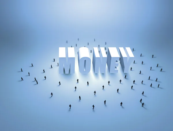 Money symbol and — Stock Photo, Image