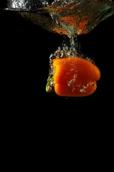 Zoete oranje peper — Stockfoto