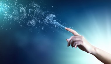 sihirli eller kavramsal görüntü