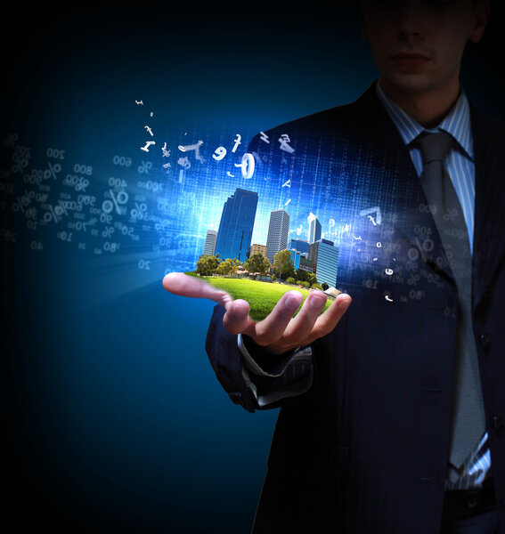 Современный городской пейзаж
