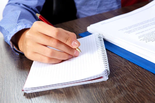 Business woman at office — Stock Photo, Image