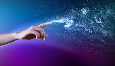 sihirli eller kavramsal görüntü